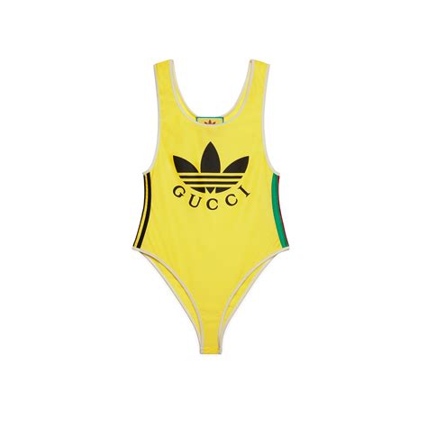 gucci for addidas|gucci adidas swimsuit.